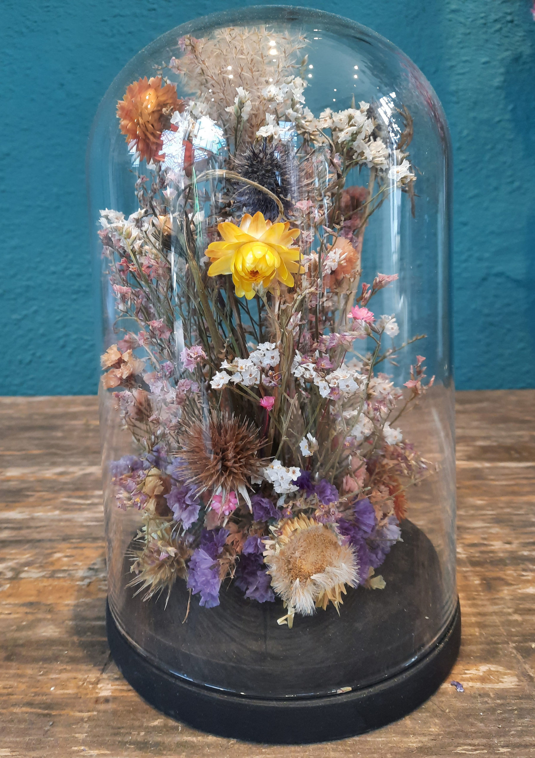La Mille Fiori / cloche de fleurs séchées grand format - Atelier Le Temps  des fleurs